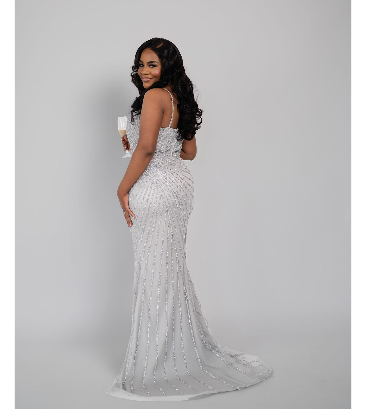 Silver Mermaid dress