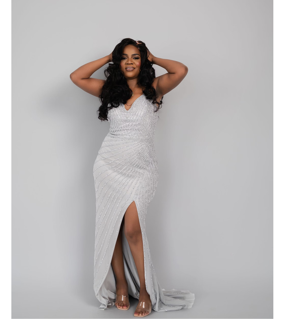 Silver Mermaid dress