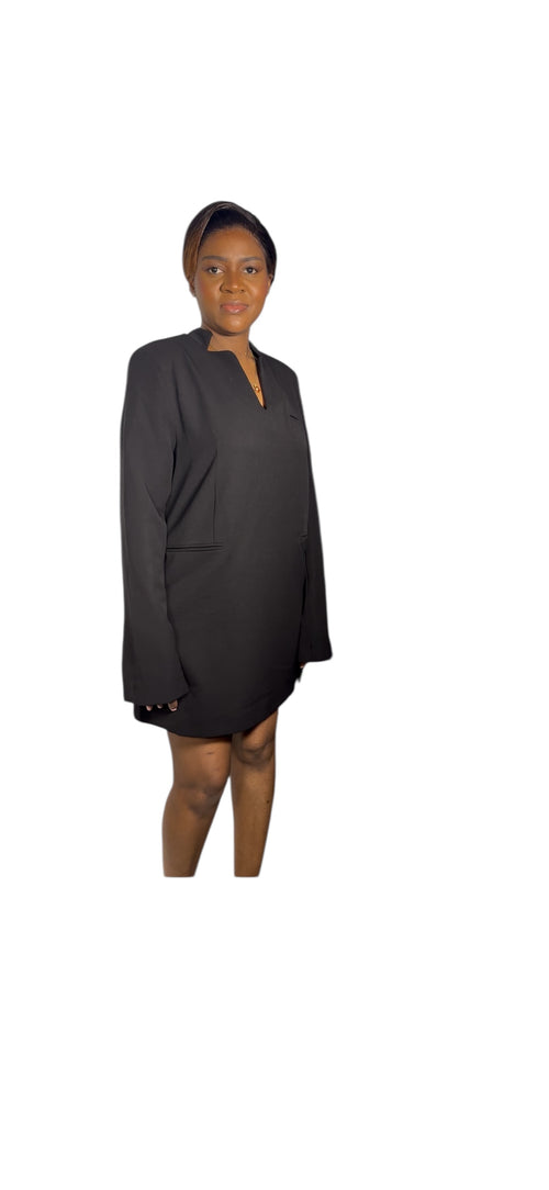Black blazer dress